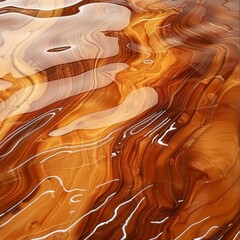 Close-up of a wooden surface with a glossy finish.