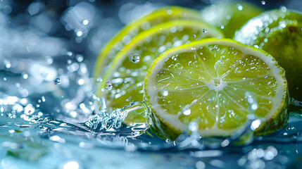 Poster - Lime Splash