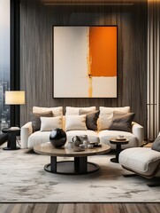 Canvas Print - modern living room