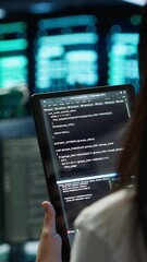 Poster - vertical video data center software developer responsible for installation of networking equipment s