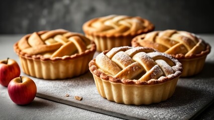 Canvas Print -  Deliciously baked pastries ready to indulge