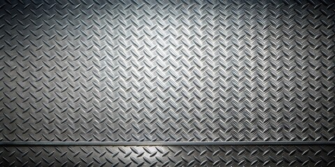 Naklejka na meble Textured gray metal surface with a modern industrial feel, metallic, aluminum, steel, industrial, background, rough, tough