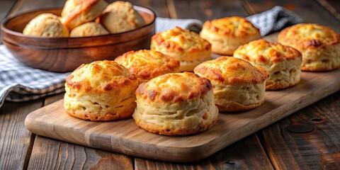 Delicious homemade cheese scones fresh out of the oven, cheese, scones, baking, homemade, savory, pastry, delicious, golden