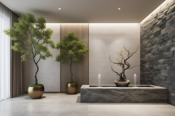 Poster - A corner of the hotle interior space
