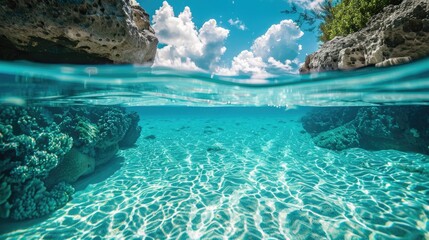 Poster - Air pockets in clean water