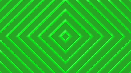 Wall Mural - Abstract green color wave line twirl background illustration 4k.