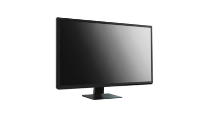 Wall Mural - monitor computer on transparent background