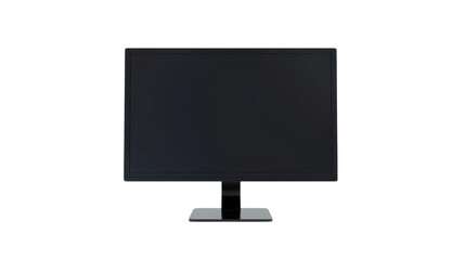 Wall Mural - monitor computer on transparent background