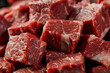 © Adil Sandy - Close-up of Raw Beef Cubes