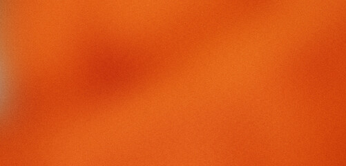 Wall Mural - Orange abstract background with subtle grain texture for a gradient effect