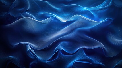 Poster - Dark blue background texture with deep sapphire tones, smooth gradients, and subtle abstract designs