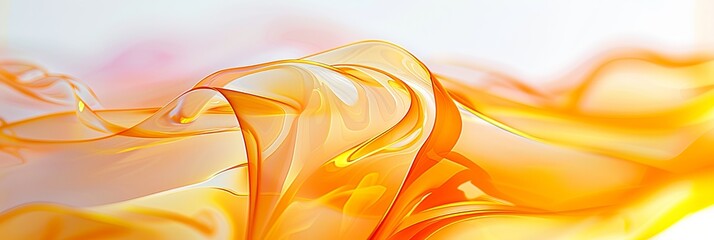 Close up of a vibrant yellow and orange abstract background