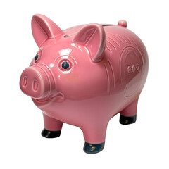Wall Mural - A piggy bank. on transparent background
