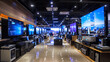 © Matthias - Spacious electronics shop with large screen TVs and sound systems