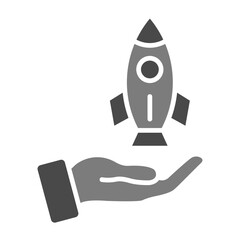 Wall Mural - Rocket Icon