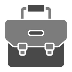 Canvas Print - Briefcase Icon