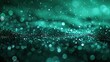 © Kind Bee Studio - Abstract teal bokeh background with sparkle.