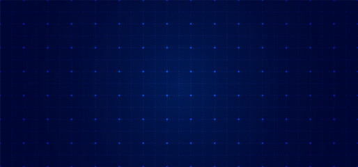 Aufkleber - coordinate grid background. seamless blue, grid-like pattern with dots and lines creating geometric,