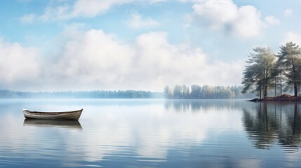 Naklejka na meble calm water wake