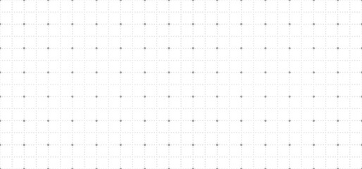 Aufkleber - coordinating grid background. seamless gray grid pattern with dots and lines, creating geometric dig