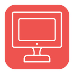 Sticker - Monitor Icon