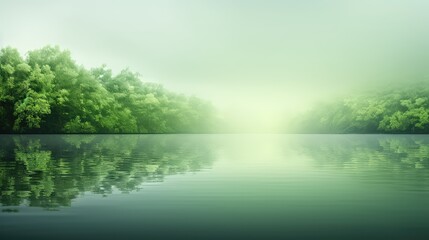 Wall Mural - lush green gradient backgrounds