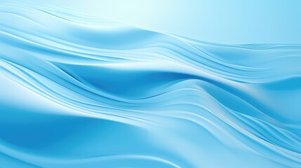 Poster - smooth abstract background light blue