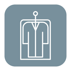 Canvas Print - Film Garment Icon