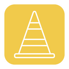 Poster - Traffic Cone Icon