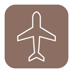 Sticker - Plane Icon