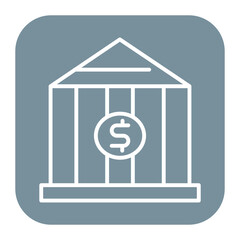 Poster - Bank Icon