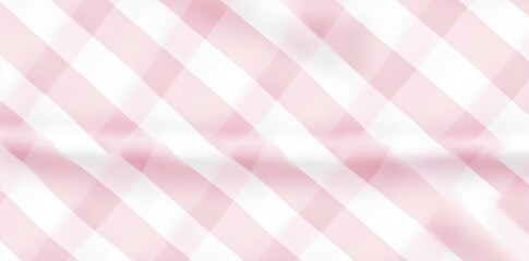 Wall Mural - Pink and White Checkered Pattern