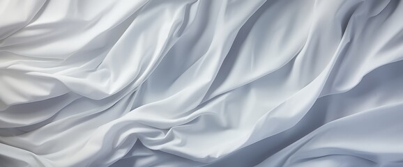 Wall Mural - White Fabric Texture