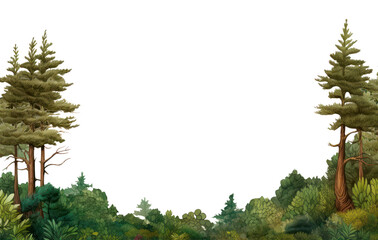 Wall Mural - PNG Forest wilderness outdoors woodland.