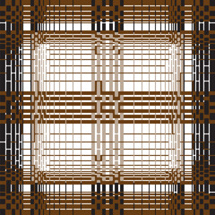 Wall Mural - abstract trendy print hand drawn retro pattern design vector geometric stripes natural linen texture