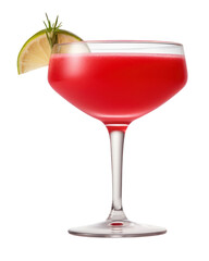 Poster - PNG Cocktail drink fruit glass.