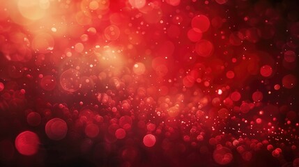 Poster - Blurry red background