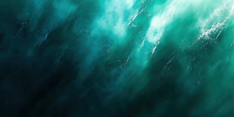 Wall Mural -  dark teal ocean surface, dark teal sea water surface