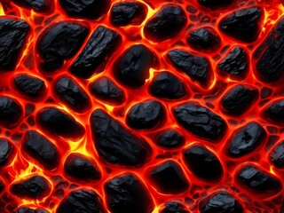 Wall Mural - Texture realistic photo, volcanic lava pattern, wallpaper, background, card, form, template.