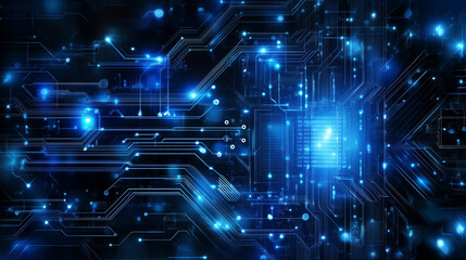 Poster - technology background