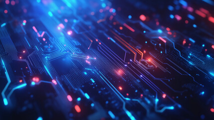 Poster - technology background