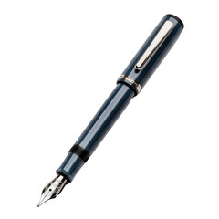 Wall Mural - A fountain pen on transparent background