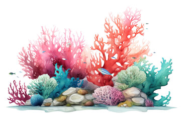 Wall Mural - Outdoors aquarium nature fish.