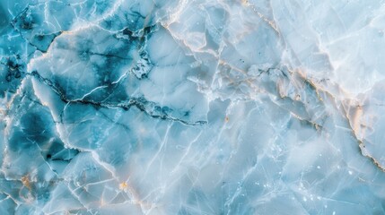 Poster - Sleek blue and white marble tile showcases unique veining and textures, perfect for flooring or countertop applications