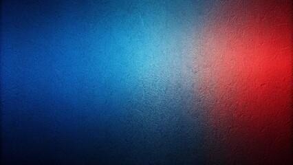Poster - This image features a smooth gradient from blue to red, creating a visually appealing abstract background. It symbolizes contrast, duality, energy, and transition.