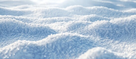 Poster - Background with fresh snow suitable for a copy space image