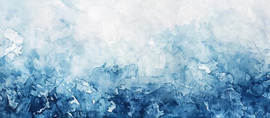 Aufkleber - Watercolor painting creating a textured paper background with copy space image