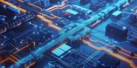 Poster - Blockchain-enabled supply chain management in a modern industrial plant