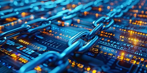Poster - Blockchain-enabled supply chain management in a modern industrial plant