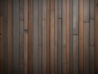 Poster - Grey wood background with vertical lines